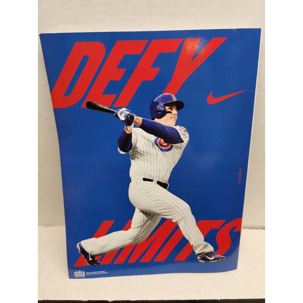 2016 MLB World Series Official Program Chicago Cubs Wrigley Field Anthony Rizzo - Picture 2 of 11